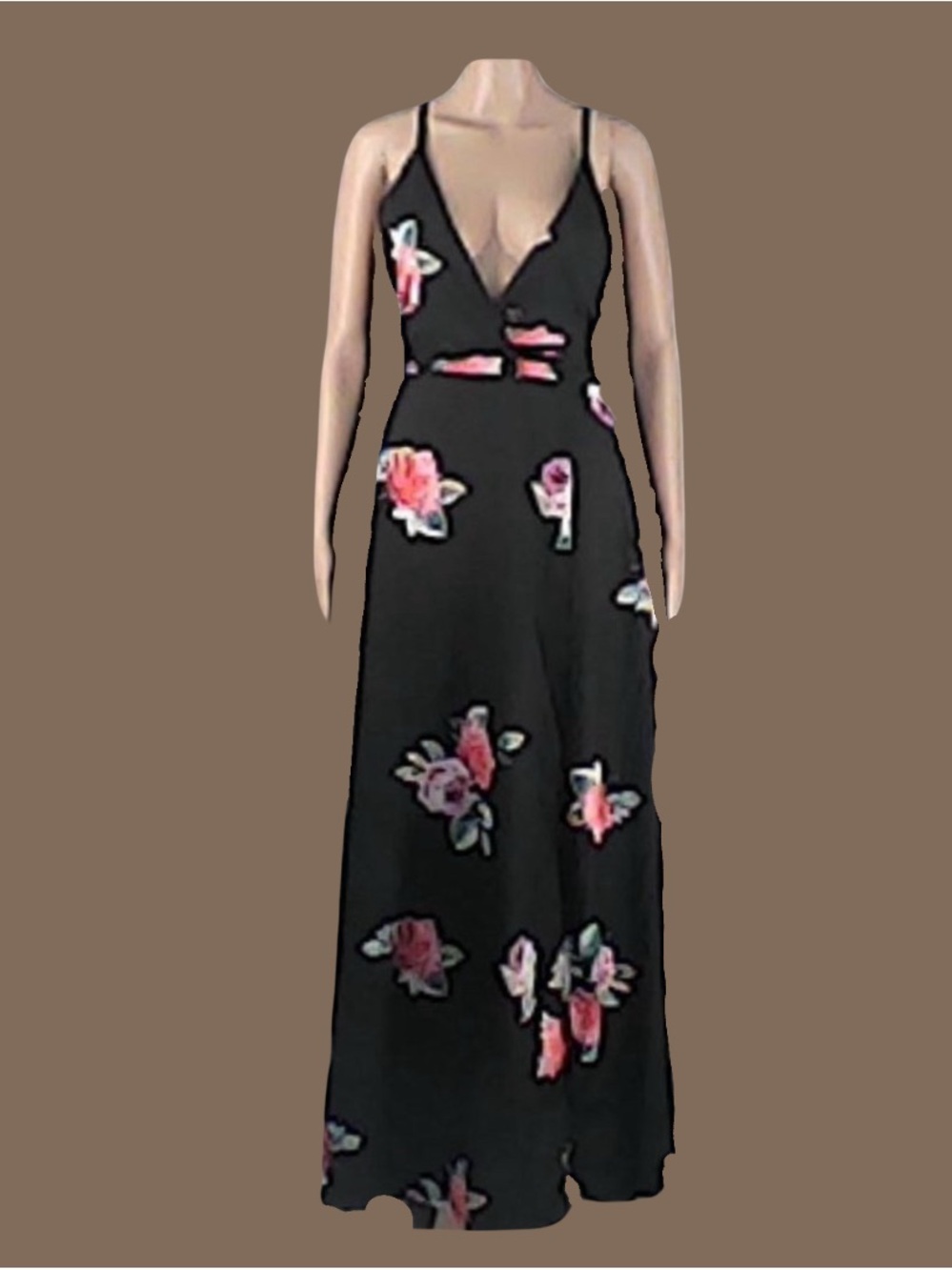 FLORAL MAXI DRESS